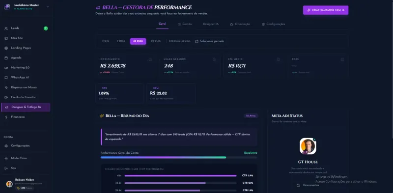 Landing page gerada pelo Corretor 2.0